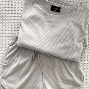 Grey PJ Set